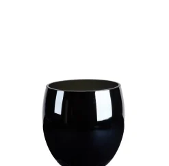 Kerzenhalter^Glaswaren sonstige Windlicht Votiv Kerzenglas Perlmuttglanz Blau 12cm