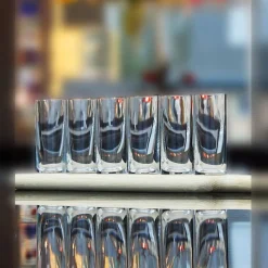 Likör & Wodkagläser^Art Glass Wodka Set Kreck (40 cm)