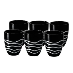 Gläserset^Cristalica Wodkaglas Koralle 6er-Set 75ml