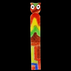 Sonstiges^Cristalica Zaunlatte Eule Fusingglas 92 cm