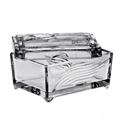 Männer|Arbeitszimmer^German Crystal Zigarettenkoffer aus Bleikristall (11,5 cm)