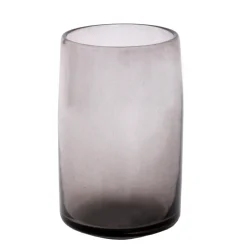 Vasen^Cristalica Zylindervase graubraun 25cm